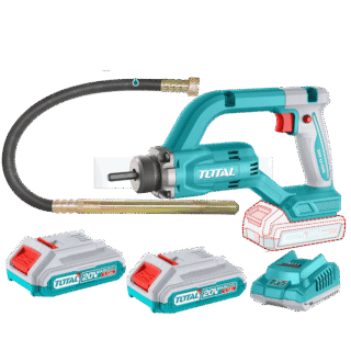 Máy đầm dùi bê tông dùng pin 20V Total TCVLI2025021