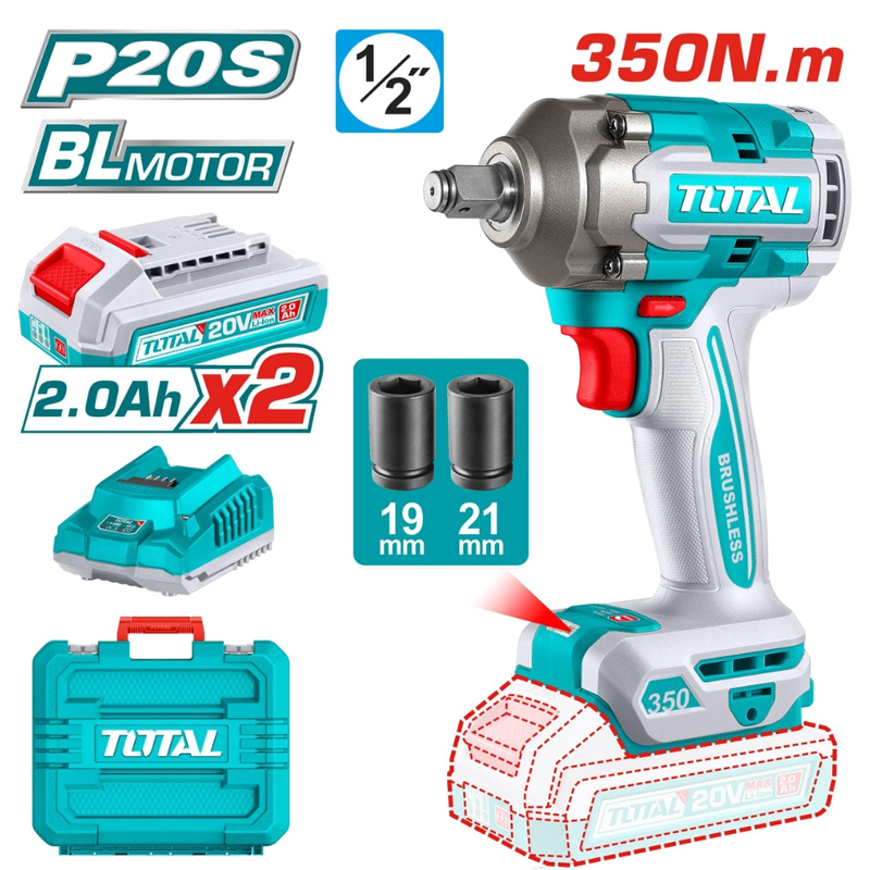 bo-may-van-bu-long-dung-pin-20v-total-tiwli2035-2-pin-20ah-1-sac-1750056782 Bộ máy vặn bu lông dùng pin 20V Total TIWLI2035 (2 Pin 2.0Ah, 1 Sạc)