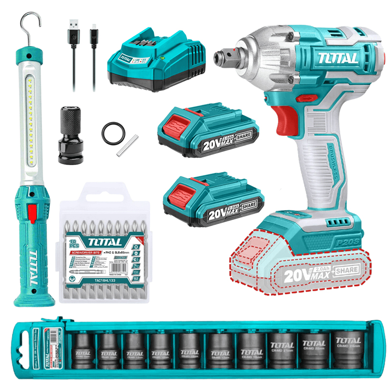 bo-may-van-bu-long-dung-pin-20v-total-tosli231004-1718177223 Bộ máy vặn bu lông dùng pin 20V Total TOSLI231004