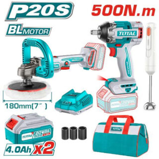Combo Máy siết bu lông TIWLI2050 & Máy đánh bóng TAPLI2018 Tặng Máy xay Total TOSLI240686