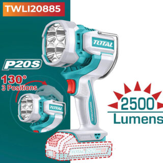Đèn Led dùng pin 20V Total TWLI20885 (Chưa Pin & sạc)