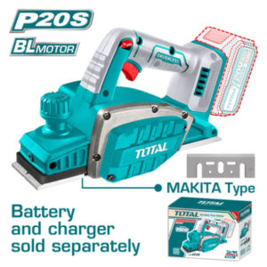 Máy bào gỗ dùng pin 20V Total TRLI20401 (Chưa Pin Sạc)