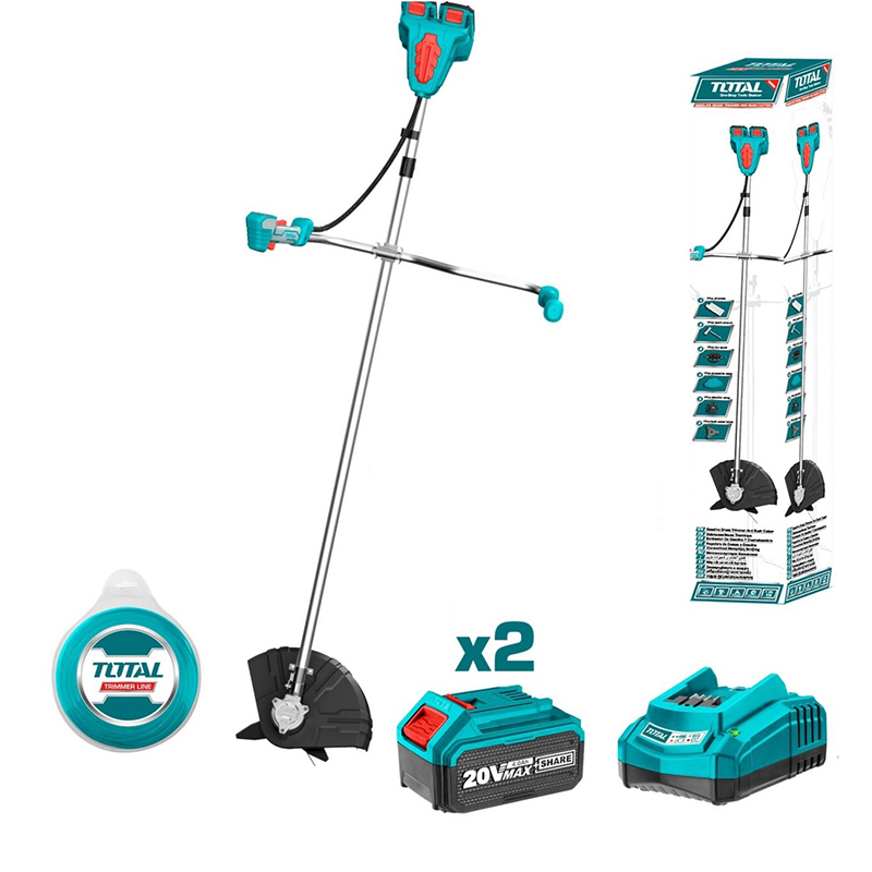 may-cat-co-dung-pin-20vx2-total-tstli202521-1689218105 Máy cắt cỏ dùng pin 20Vx2 Total TSTLI202521