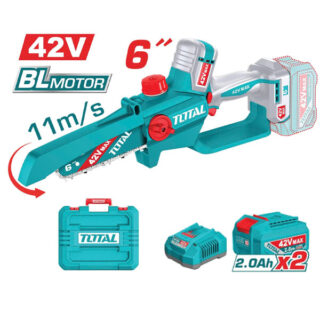Máy cưa xích 6" dùng pin 42V Total TGSLI42681 (2 Pin 2.0Ah, 1 Sạc)