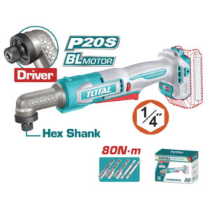 Máy vặn vít góc dùng pin 20V Total TAIRLI2081 (Chưa pin & sạc)