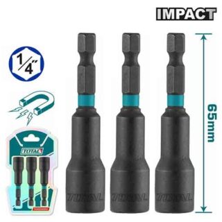 10, 13, 14mm Bộ mũi bắn tôn 3 chi tiết 1/4" Total TAC2703431