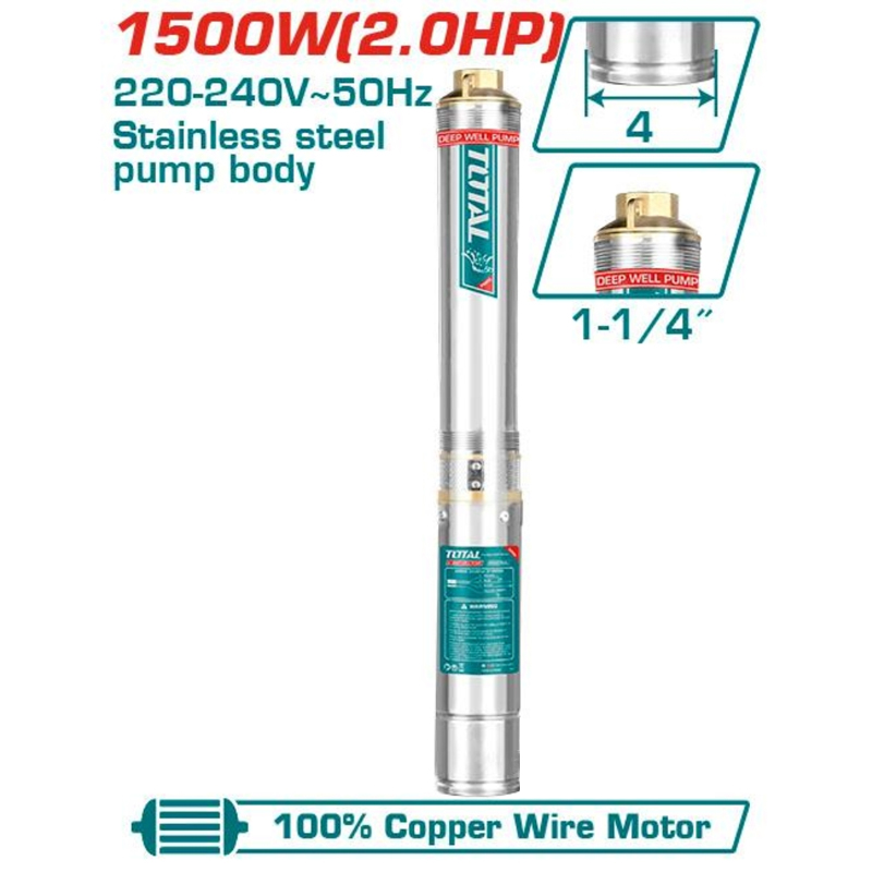 1500w-may-bom-gieng-sau-135m-total-twp515001-1749445553 1500W Máy bơm giếng sâu 135m Total TWP515001