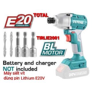20V Máy siết vít dùng pin E20 Total TIRLIE2001