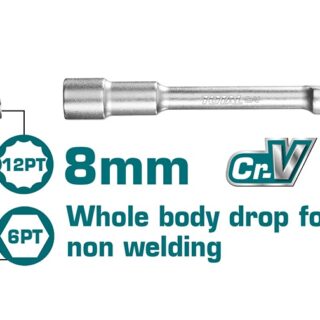 8mm Ống điếu Total THWL0806