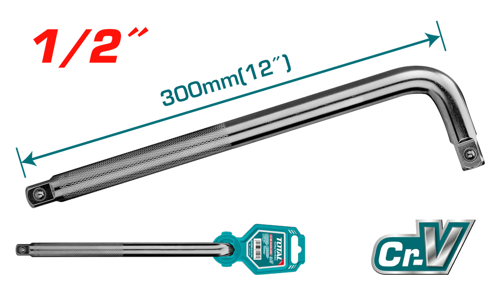 L_12_-THLHD12121_1000x Cần siết tay cầm L 1/2" Total THLHD12121 300mm