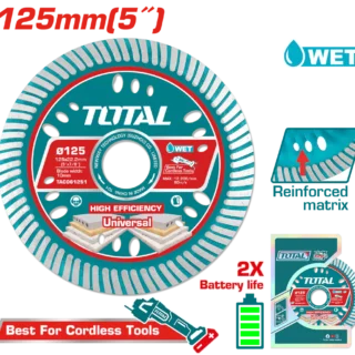 Đĩa cắt gạch siêu mỏng 125mm Total TAC061251