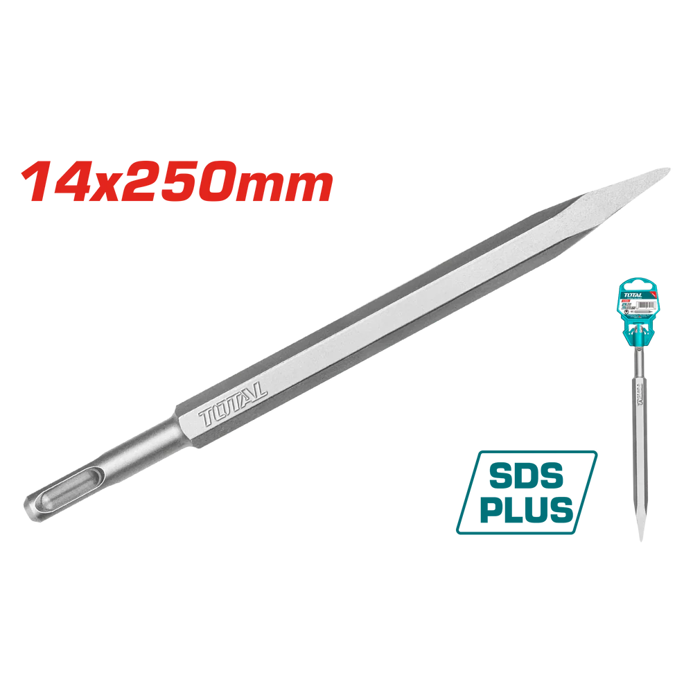TAC1511141_1000x 14x250mm Mũi đục nhọn Total TAC1511141