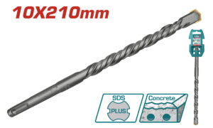 10x210mm Mũi khoan bê tông gài Total TAC311003