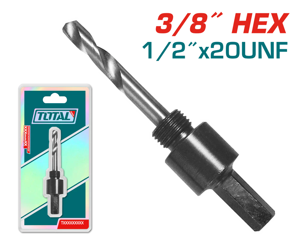 TAC4201_1000x 3/8" Mũi định tâm cho lưỡi khoét lỗ Total TAC4201