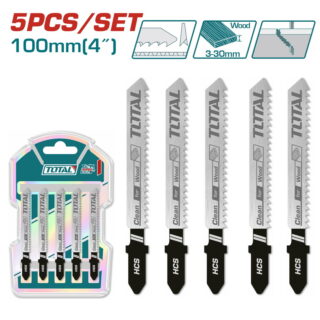 Bộ 5 lưỡi cưa lọng gỗ 10 răng Total TAC51101B