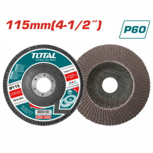 Nhám xếp độ nhám 60 Total TAC631152 115x22mm