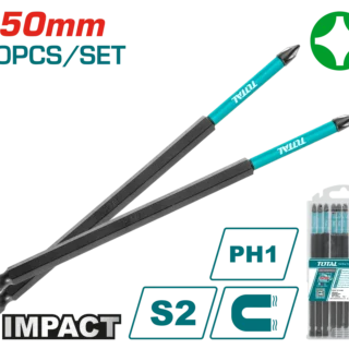 Bộ 10 mũi bắt vít PH1x150mm TACIM16PH163 TOTAL