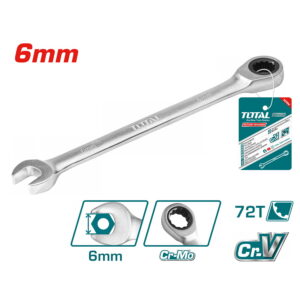 Cờ lê miệng vòng 2 chiều 6mm Total TCSPAR061