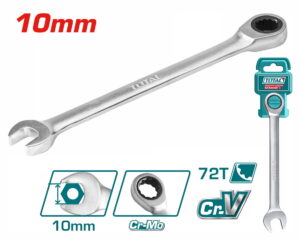Cờ lê vòng miệng tự động hai chiều Total TCSPAR101 10mm