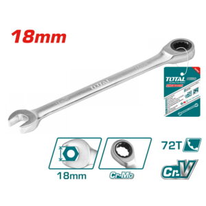 Cờ lê miệng vòng 2 chiều 18mm Total TCSPAR181