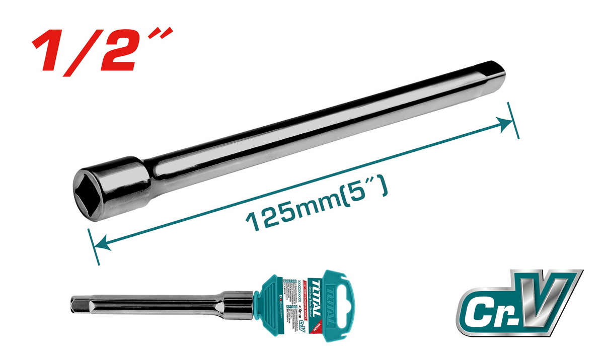 THEB12051 Thanh nối mở tuýp 1/2" Total THEB12051 127mm
