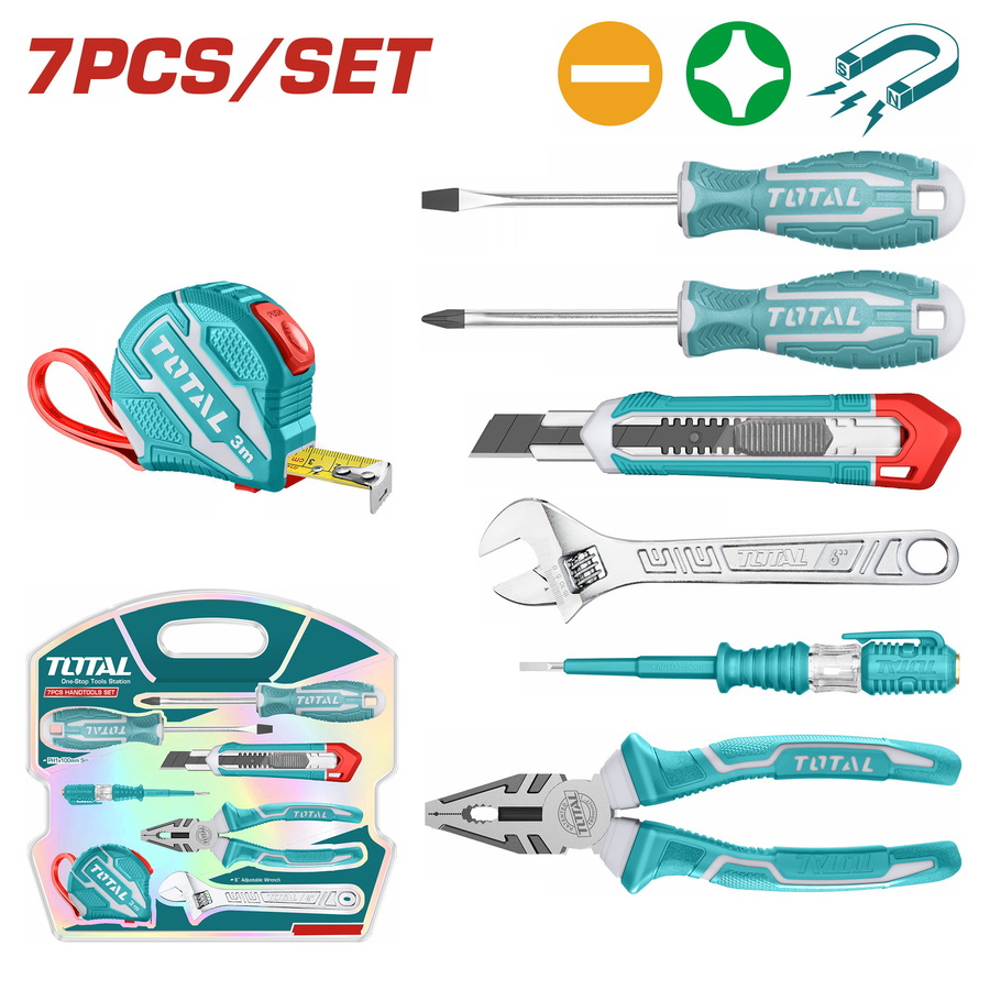 THKTHP90076 Bộ đồ nghề 7 chi tiết Total THKTHP90076