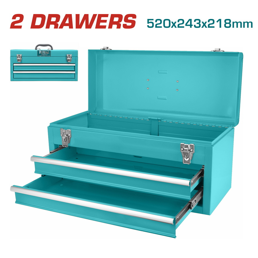 THPTC202 Hộp Thùng đựng Công Cụ Ngăn Kéo Di động 520*218*243mm Total THPTC202