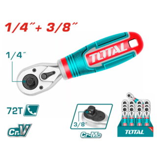 Tay vặn lớn 1/4 inch và 3/8 inch Total THT1061438