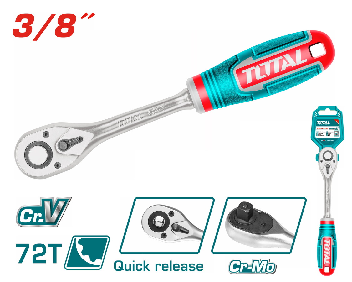 THT106386 Cần siết 2 chiều TOTAL 3/8 inch THT106386