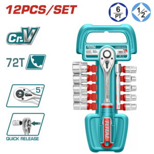 Bộ tuýp 12 chi tiết Total THT141121 1/2"