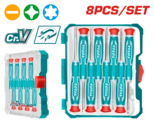 Bộ 8 Tua Vít Total THT250826