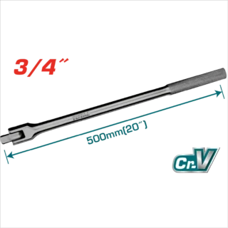 Cần nối đầu tuýp lắc léo 3/4" Total THTFX34201 500mm