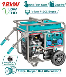 Máy phát điện gia đình xăng Total TP1150008 12.5KW
