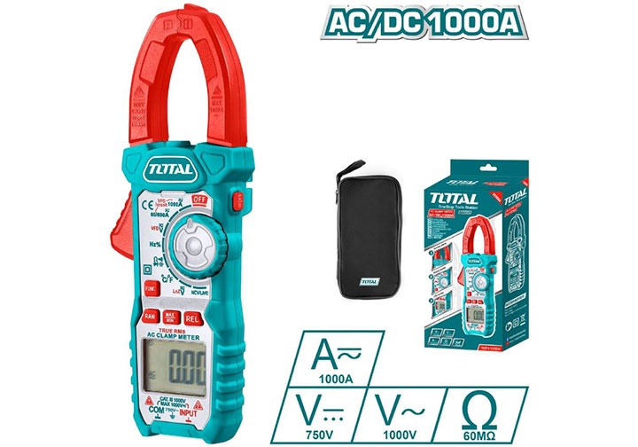 ampe-kim-do-dong-dien-dcac-total-tmt410005 Ampe kìm đo dòng điện DC/AC Total TMT410005
