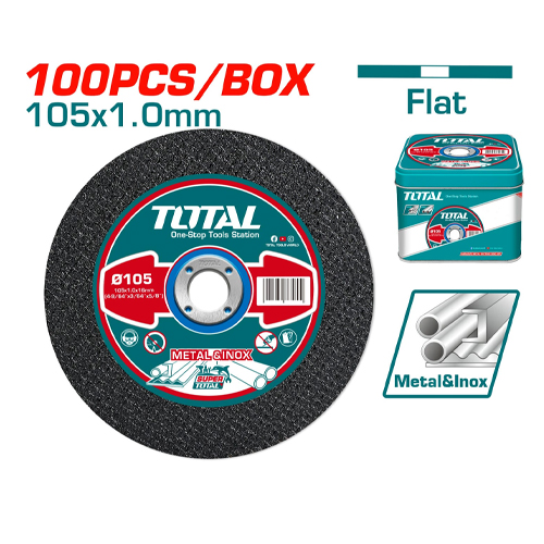 bo-100-dia-cat-kim-loai-105mm-total-tac210105100-1751000084 Bộ 100 đĩa cắt kim loại 105mm Total TAC210105100