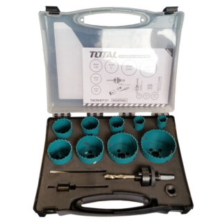 Bộ 13 mũi khoét lỗ kim loại Total TACSH0131