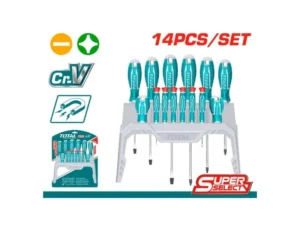 Bộ 14 tua vít chuẩn TOTAL THT250614
