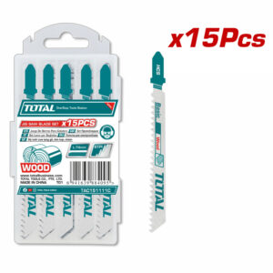 Bộ 15 lưỡi cưa lọng gỗ 8 răng Total TAC151111C