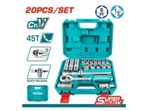 Bộ 20 đầu tuýp 1/2 inch THT121201