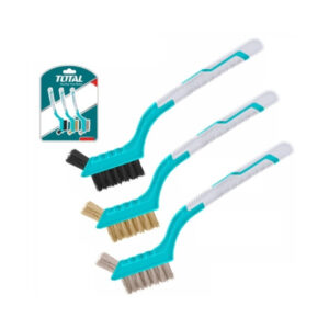 Bộ 3 bàn chải mài mòn 180mm Total TAC38033