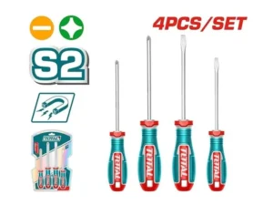 Bộ 4 Tua Vít Bake & Dẹp Total TKSDS0426