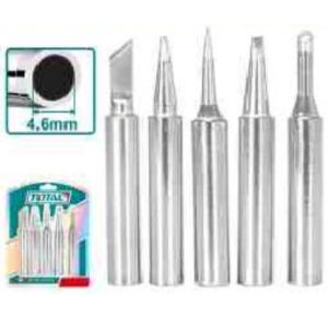 Bộ 5 đầu mỏ hàn Total TET065461
