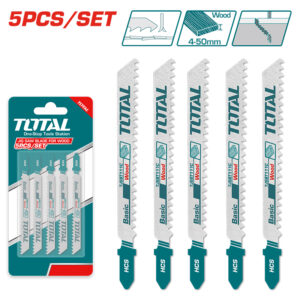 Bộ 5 lưỡi cưa lọng gỗ 8 răng Total TJSBT111C