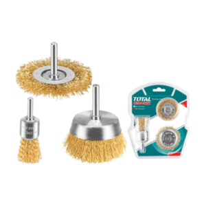 Bộ bánh cước và chổi cước 3 chi tiết Total TAC310031
