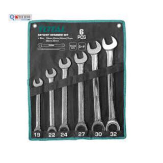 Bộ cờ lê vòng miệng 6 chi tiết Total THT102RK061 19-32mm