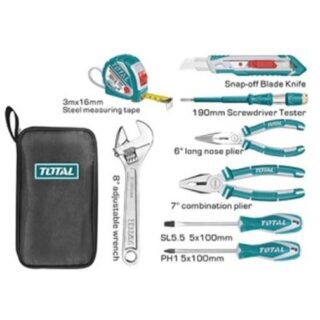 Bộ đồ nghề cầm tay 8 chi tiết Total THKTHP90086