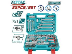 Bộ 82 đầu Tuýp 1/4 Inch &1/2 Inch Total THT421802