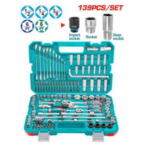 Bộ dụng cụ cơ khí đa năng 139 món Total THKTHP21396