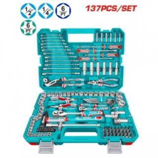 Bộ dụng cụ đa năng 137 chi tiết Total THKTHP21376