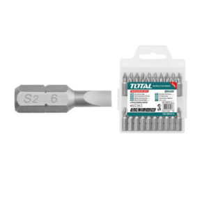 Bộ mũi vít dẹp 20 chi tiết Total TAC16SL413